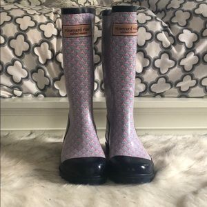 VINEYARD VINES RAIN BOOTS